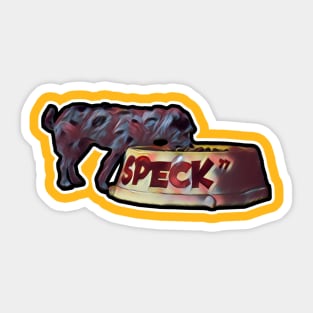 Pee Wee’s Dog Speck Sticker